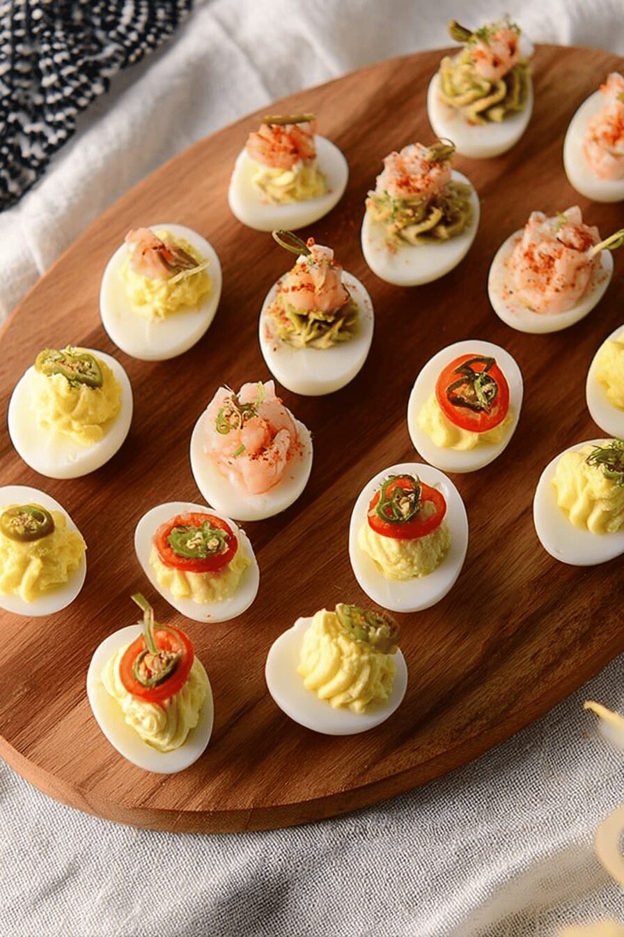 Spicy Deviled Egg Flight Tasting Experience