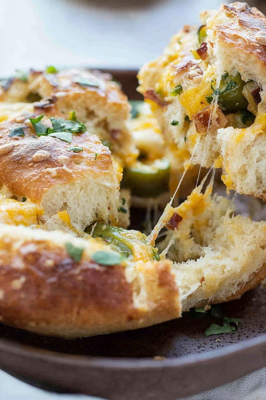 Spicy Jalapeno Popper Bread Recipe