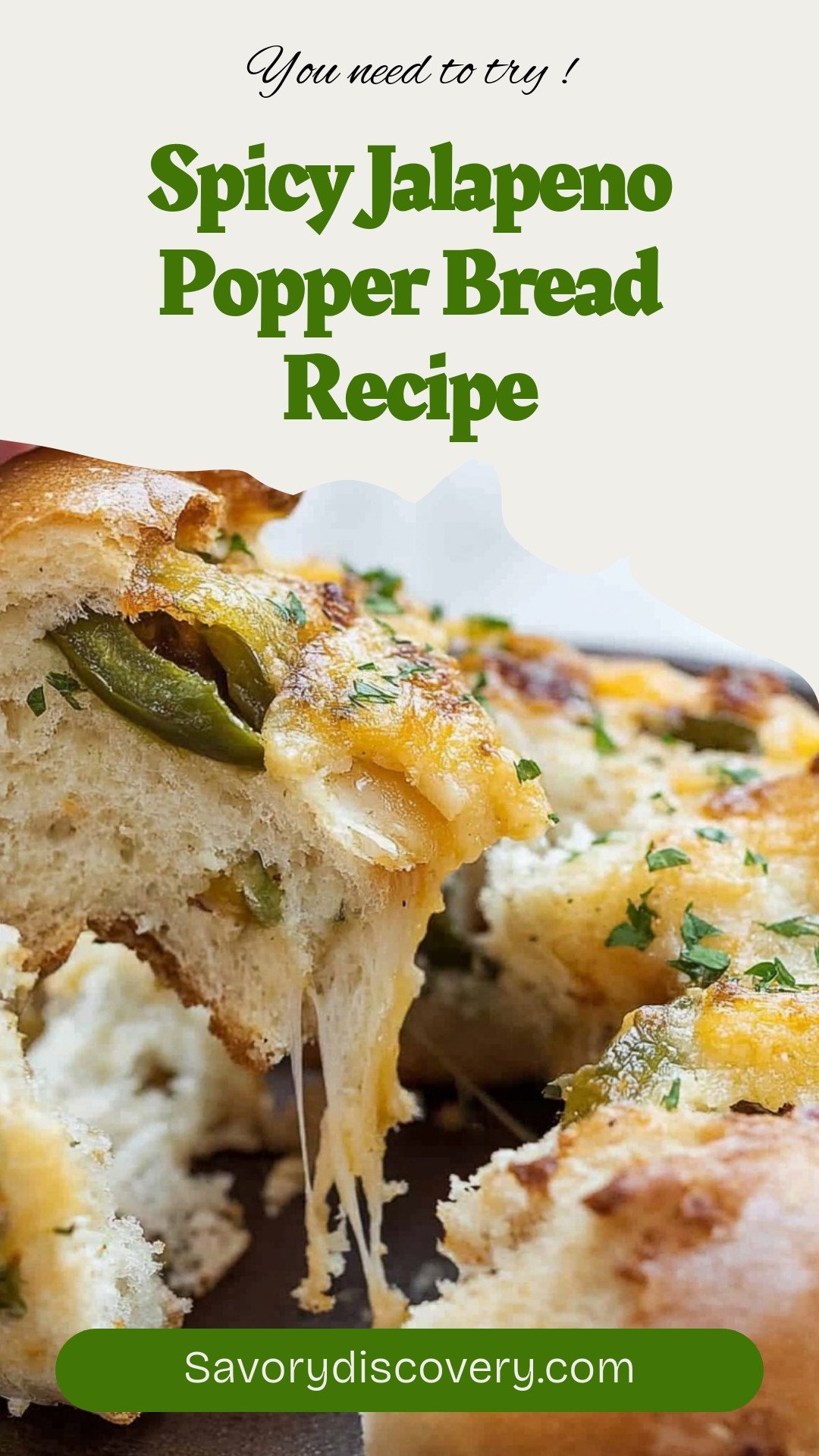 Spicy Jalapeno Popper Bread Recipe