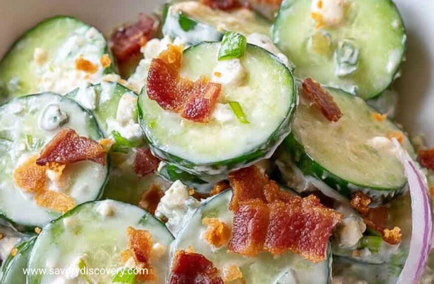 Spicy Jalapeno Popper Cucumber Salad