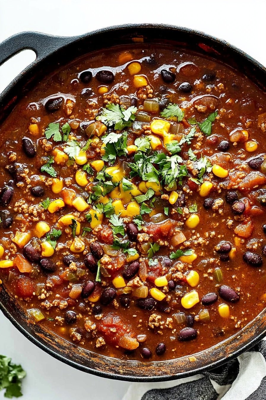 Spicy Taco Chili Recipe