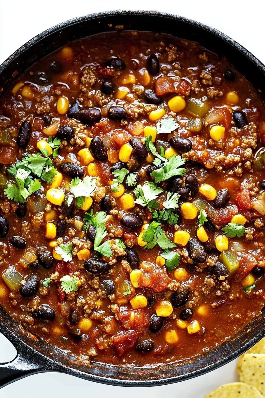 Spicy Taco Chili Recipe