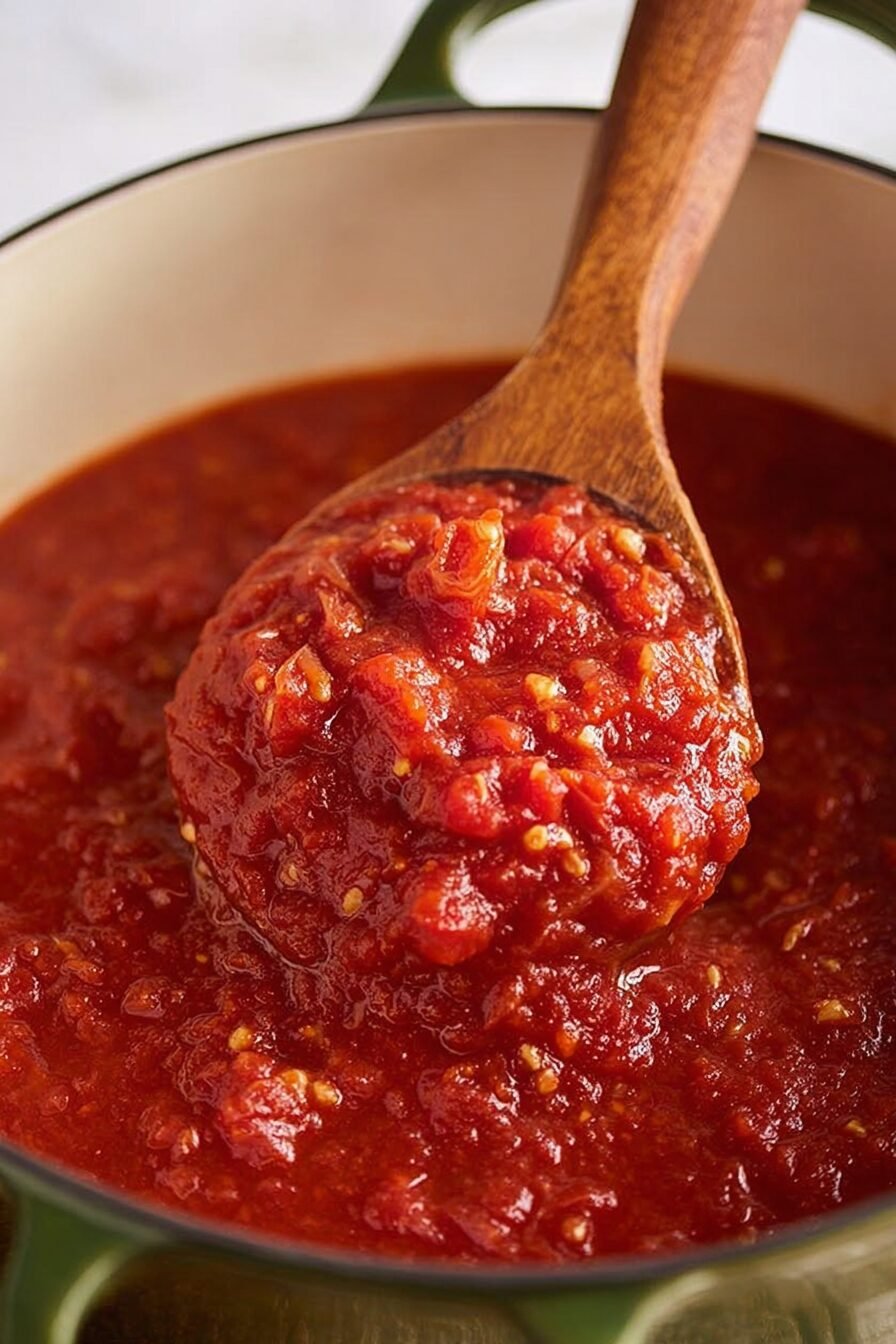 Stacey's Best Basic Marinara Sauce Recipe