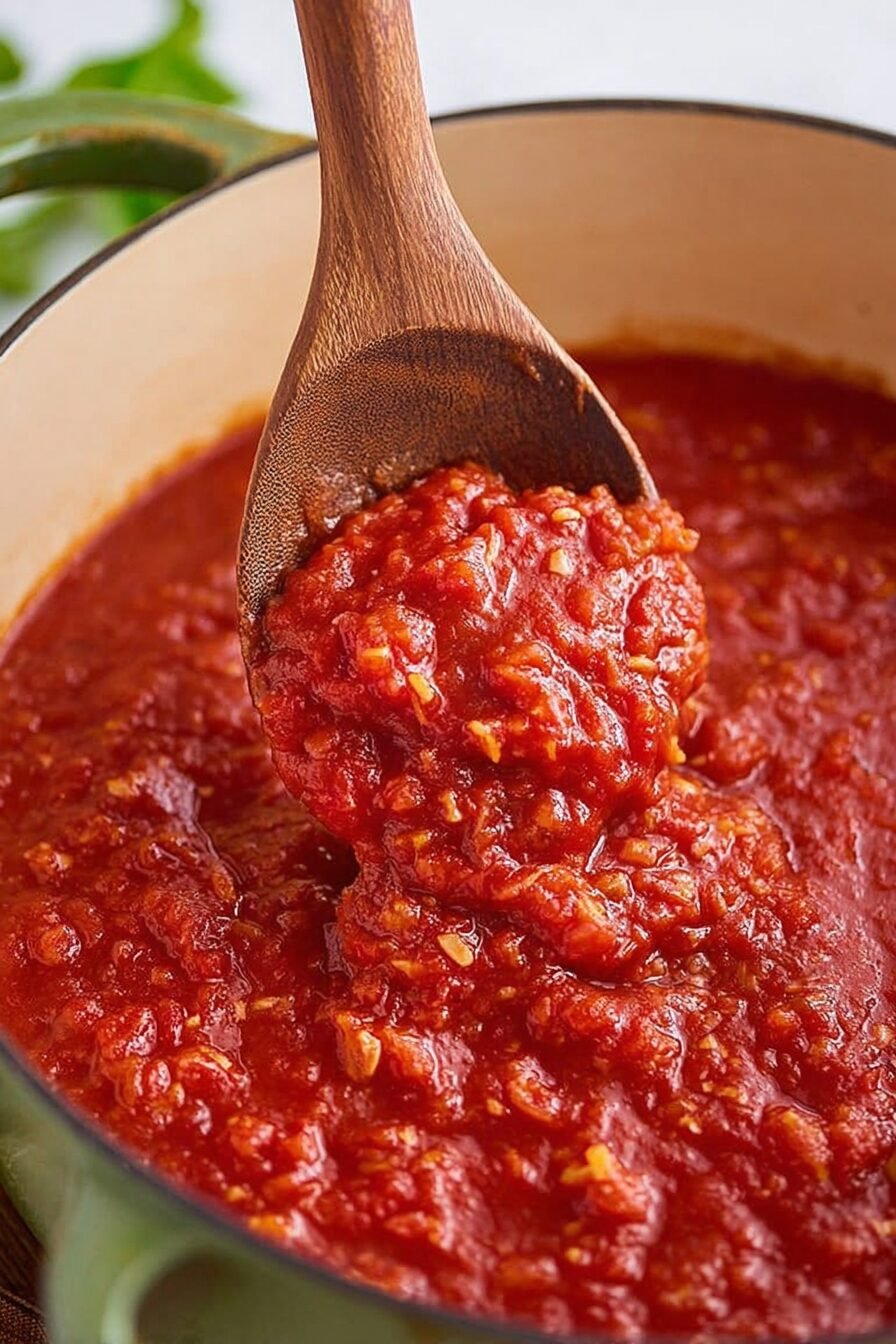 Stacey's Best Basic Marinara Sauce Recipe
