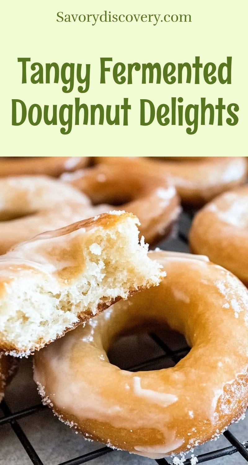 Tangy Fermented Doughnut Delights