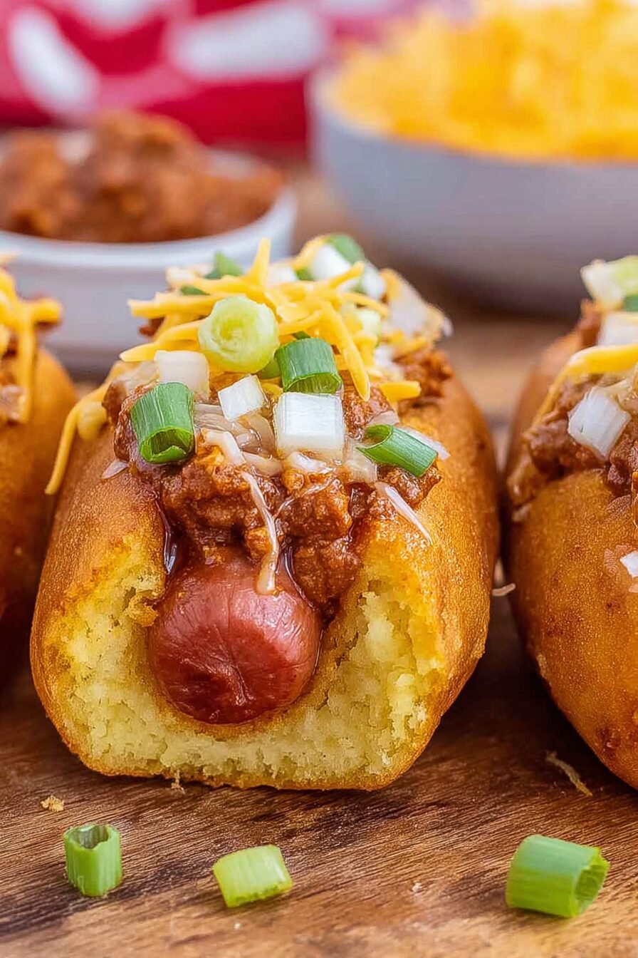 Ultimate Chili Cheese Corn Dog Recipe