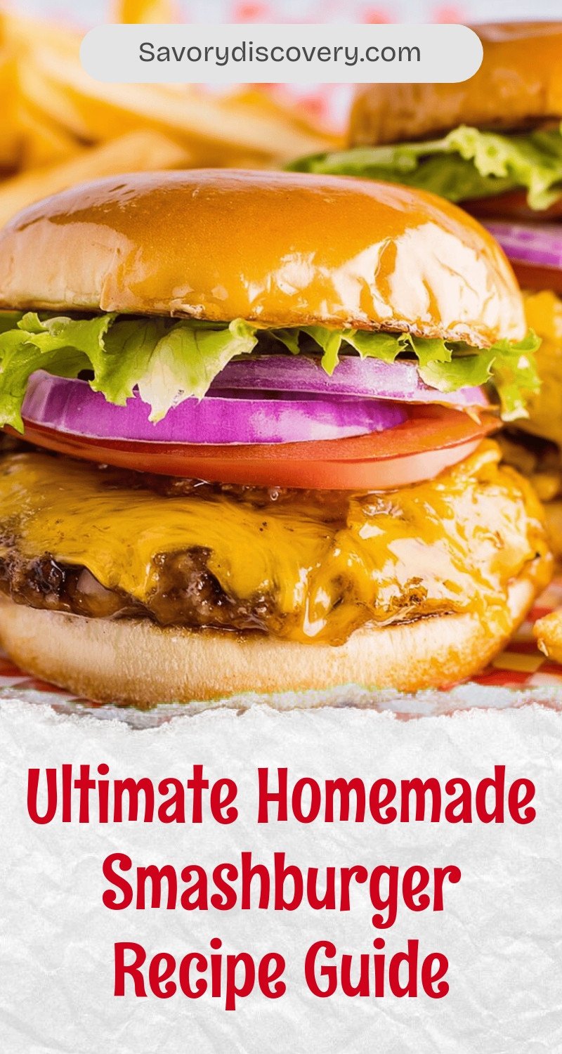 Ultimate Homemade Smashburger Recipe Guide