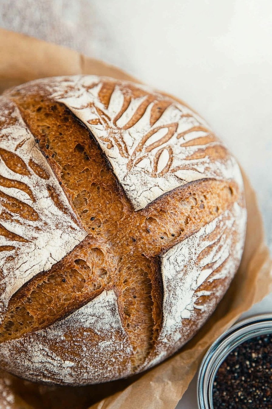 Artisan Rye Sourdough Loaf