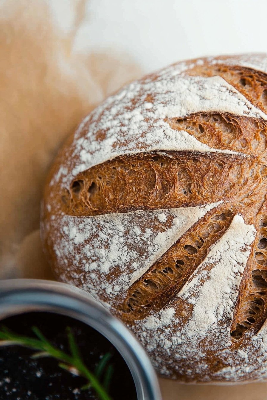 Artisan Rye Sourdough Loaf