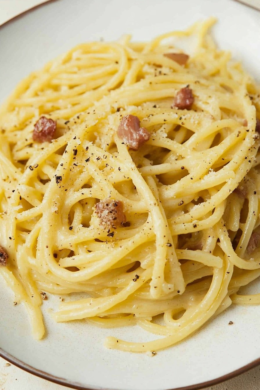 Authentic Italian Pasta Carbonara at Home
