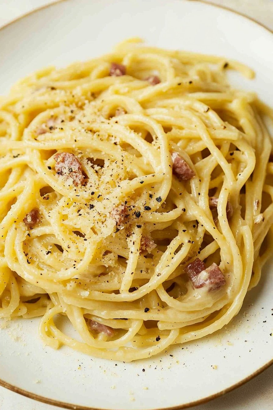 Authentic Italian Pasta Carbonara at Home