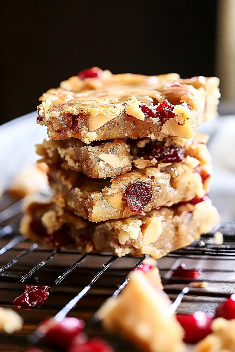 Chewy Apple Pecan Cookie Bars
