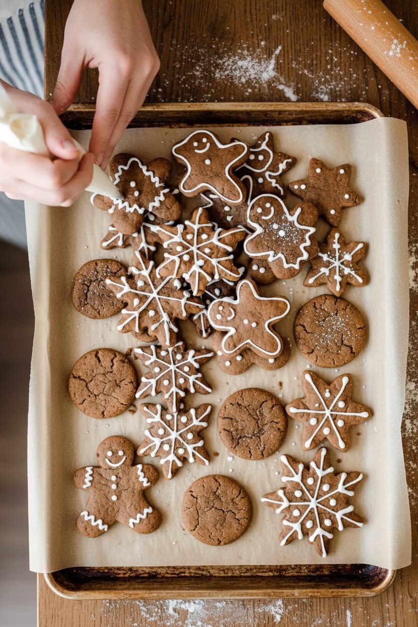 Chewy Sourdough Gingerbread Cookies Recipe