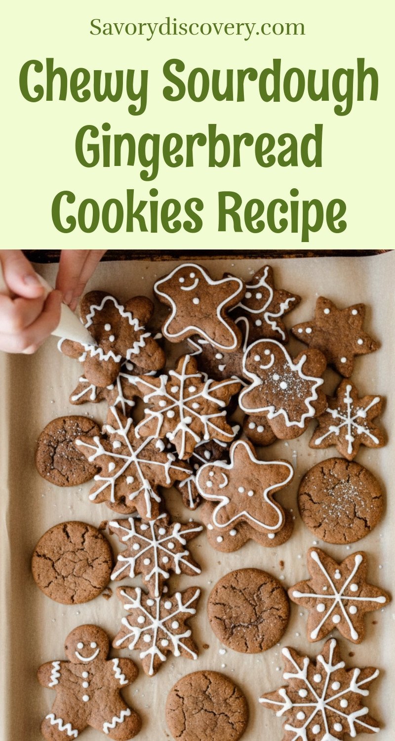 Chewy Sourdough Gingerbread Cookies Recipe