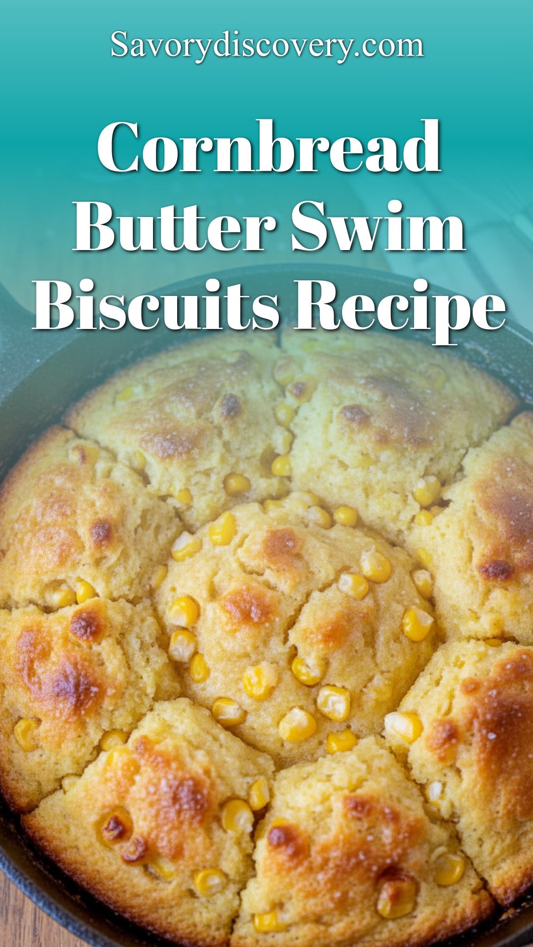 Cornbread Butter Swim Biscuits Recipe
