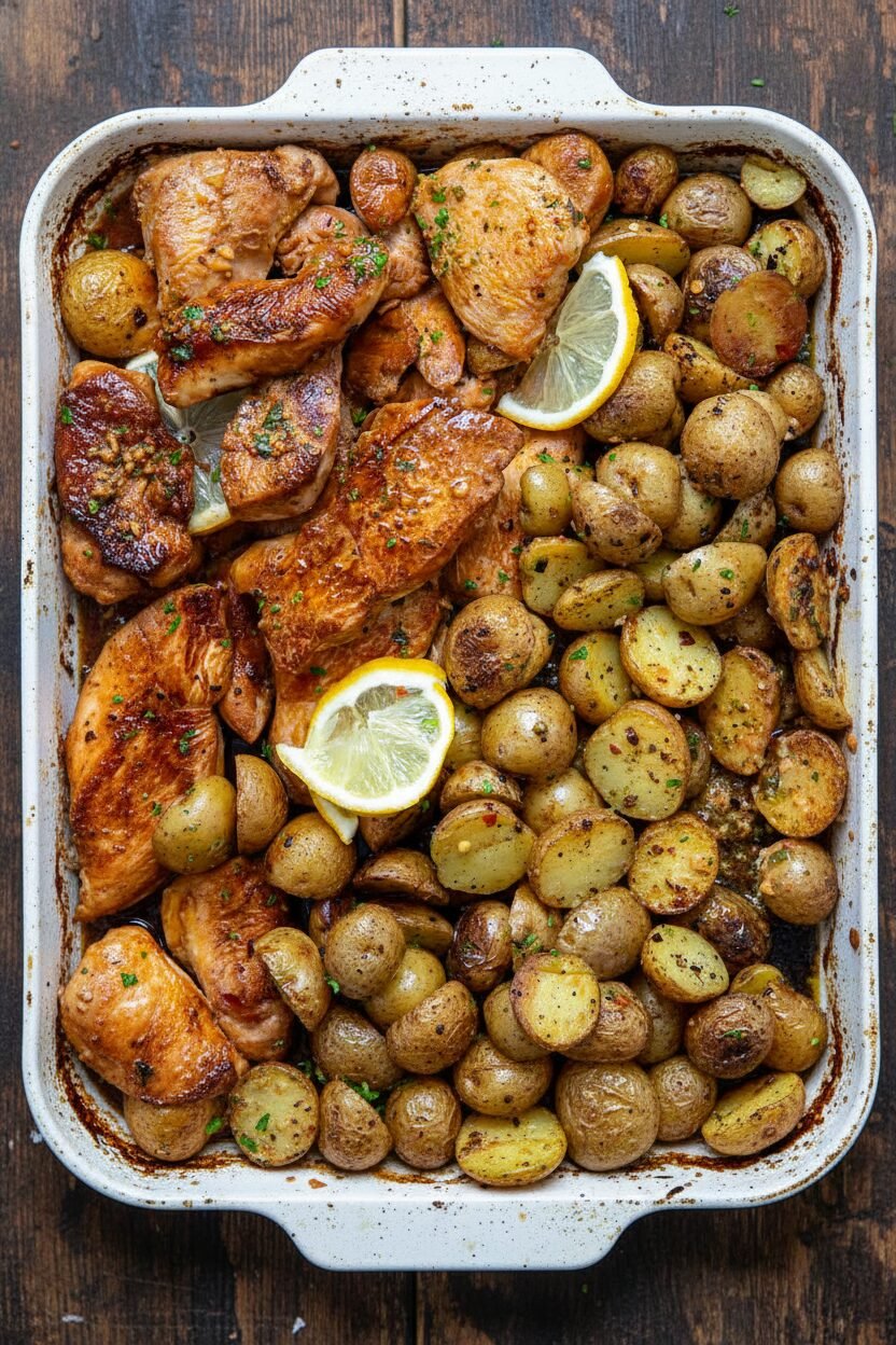Cowboy Butter Chicken and Potatoes Recipe