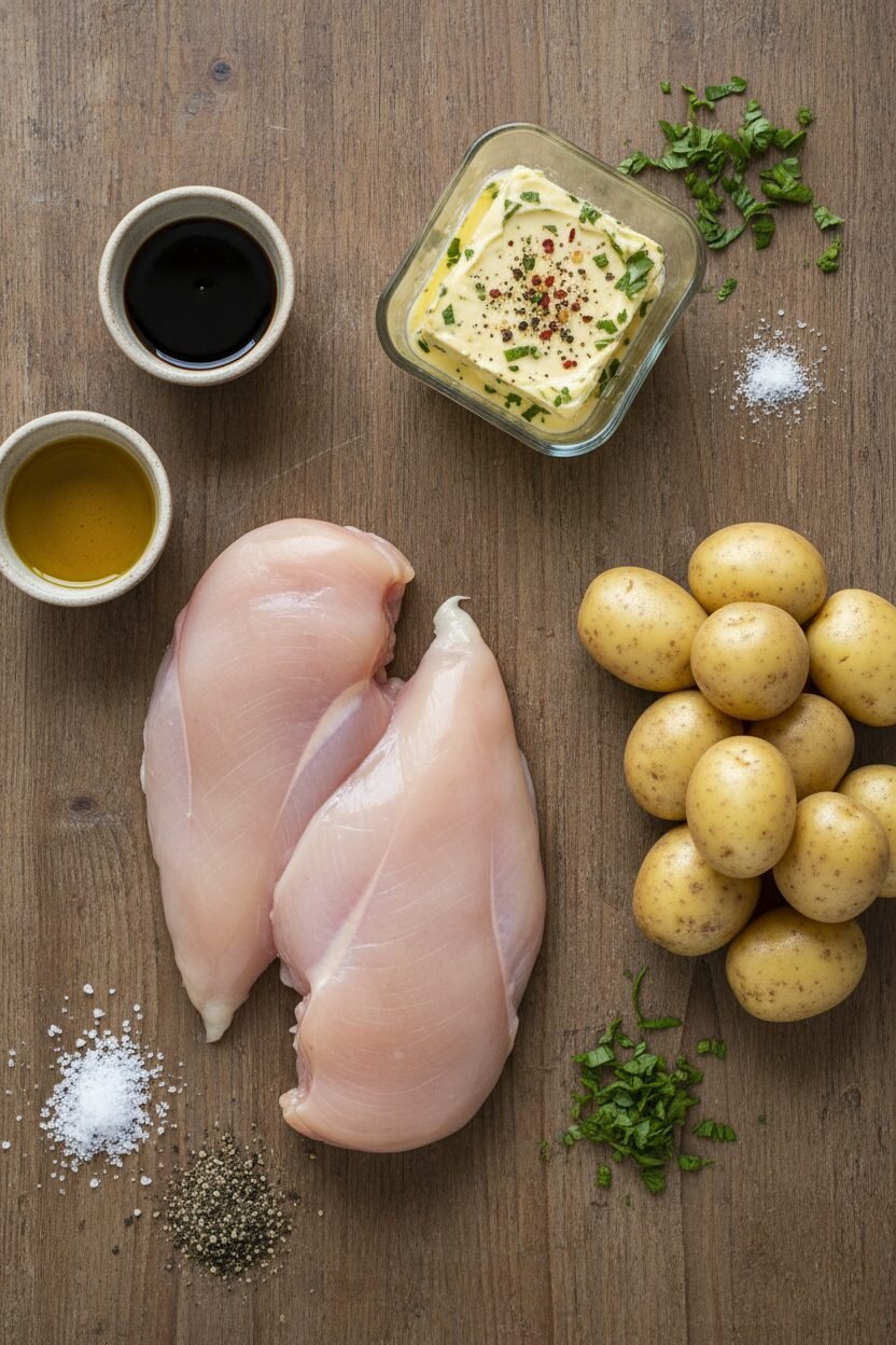 Cowboy Butter Chicken and Potatoes Recipe
