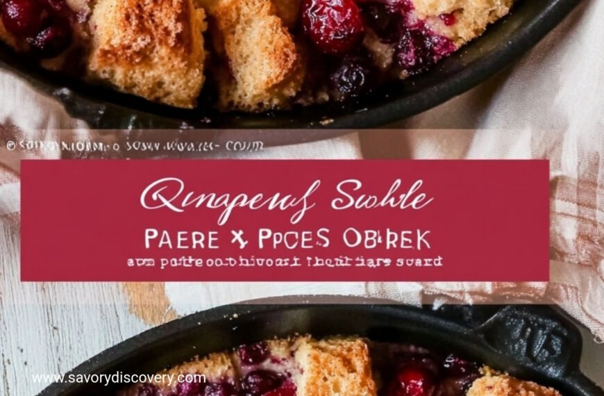 Cranberry Sourdough Breakfast Bake