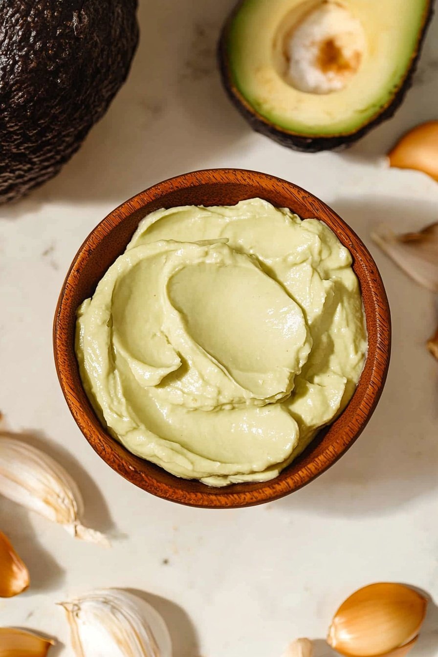 Creamy Avocado Aioli Dip Recipe