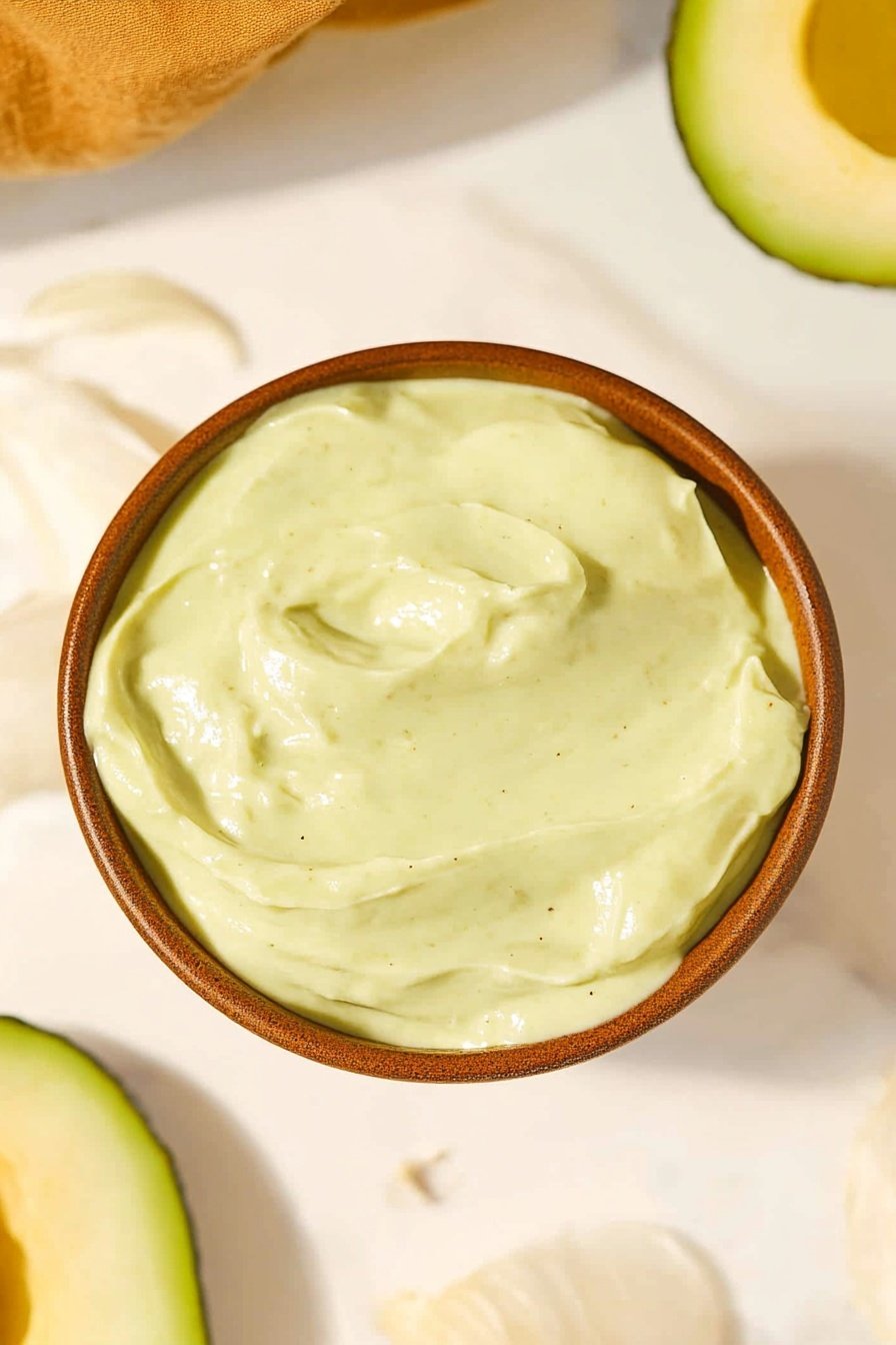 Creamy Avocado Aioli Dip Recipe