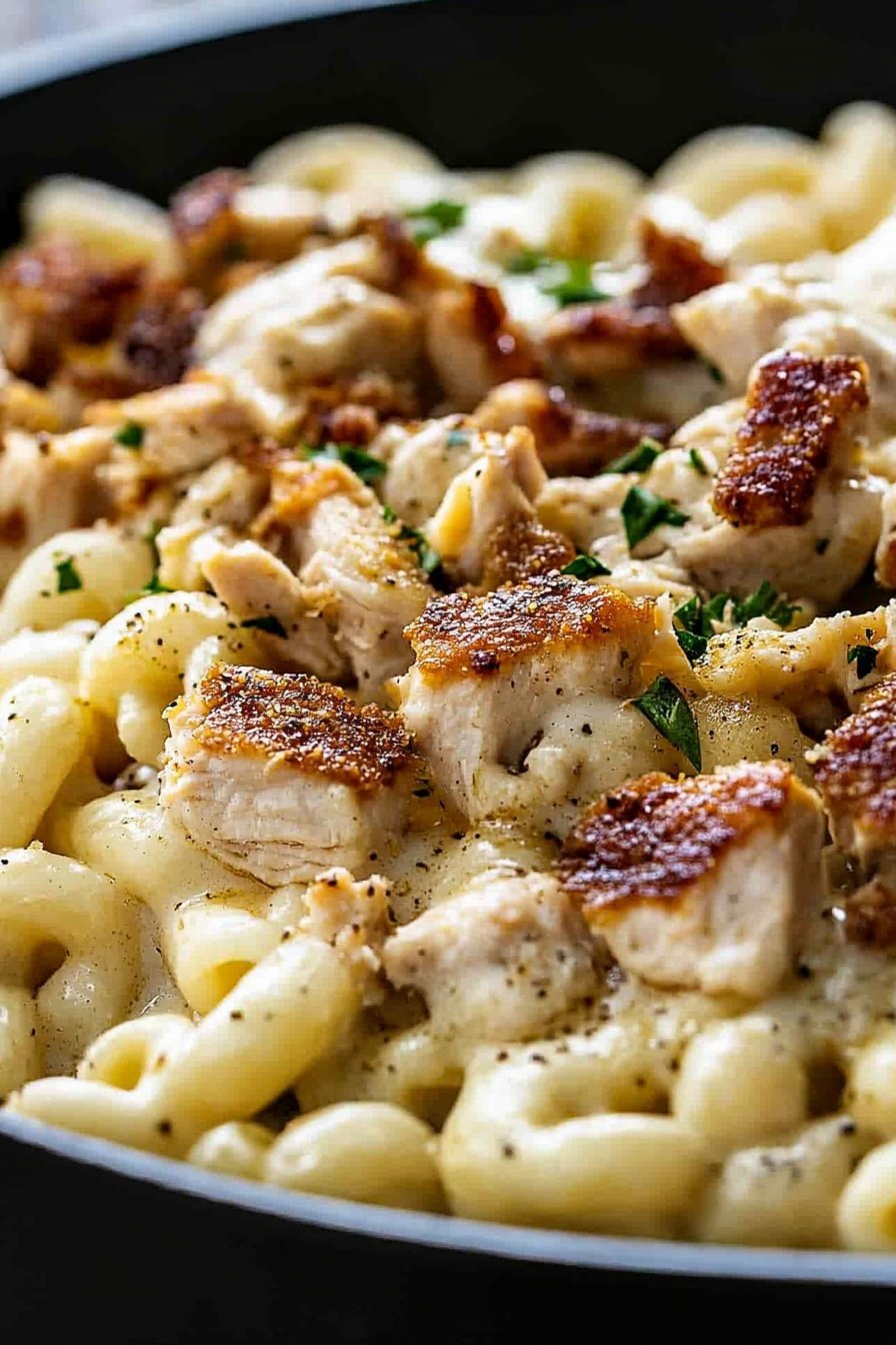 Creamy Ranch Chicken Mac and Cheese