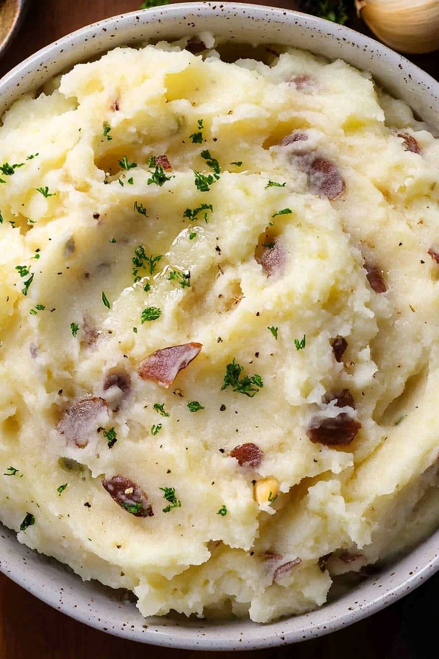 Creamy Roasted Garlic Potato Mash