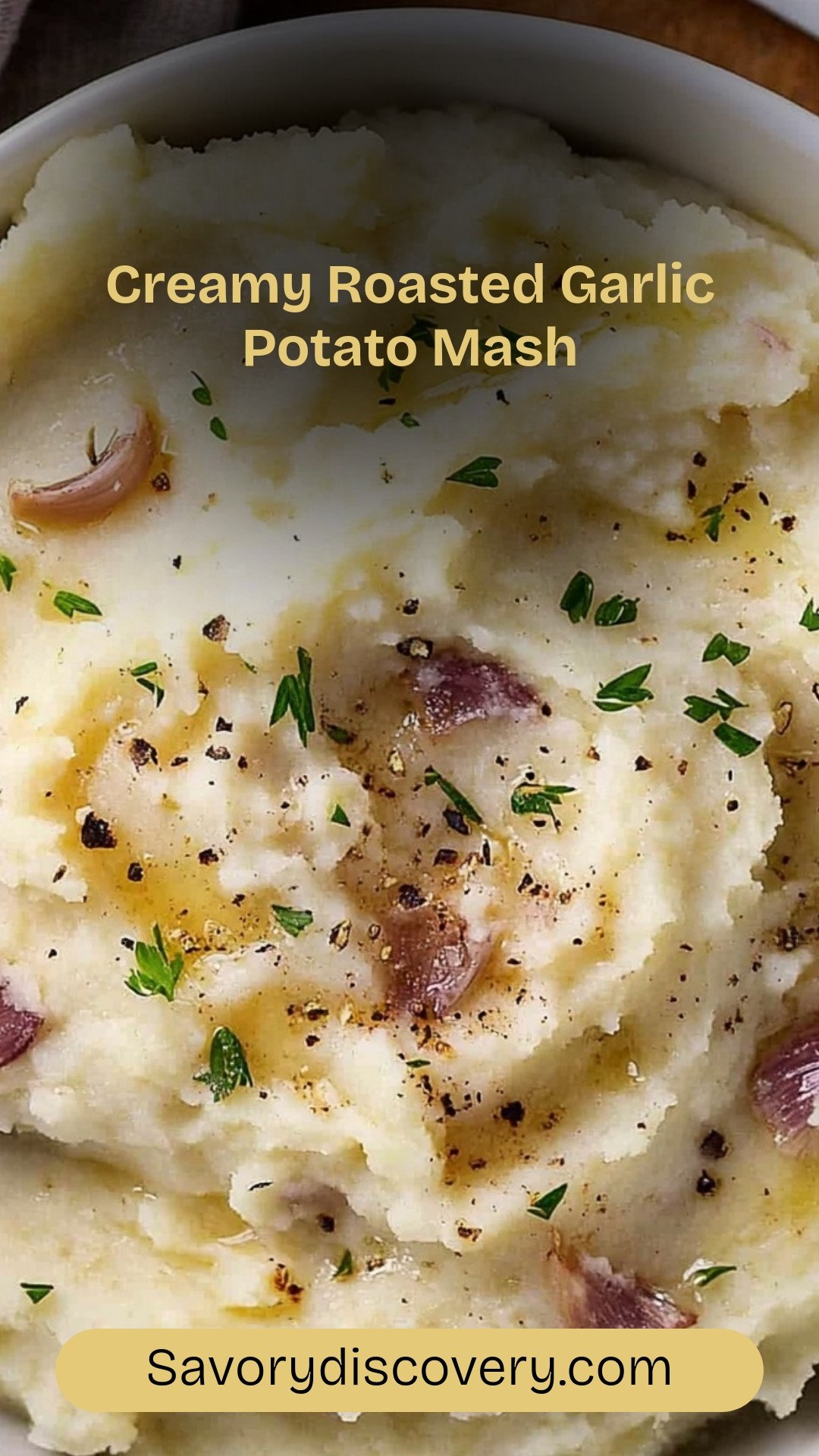 Creamy Roasted Garlic Potato Mash