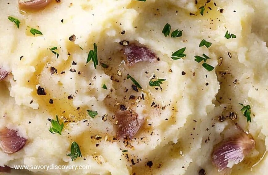 Creamy Roasted Garlic Potato Mash