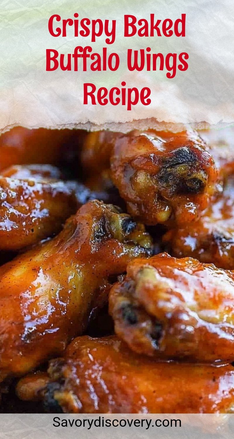 Crispy Baked Buffalo Wings Recipe