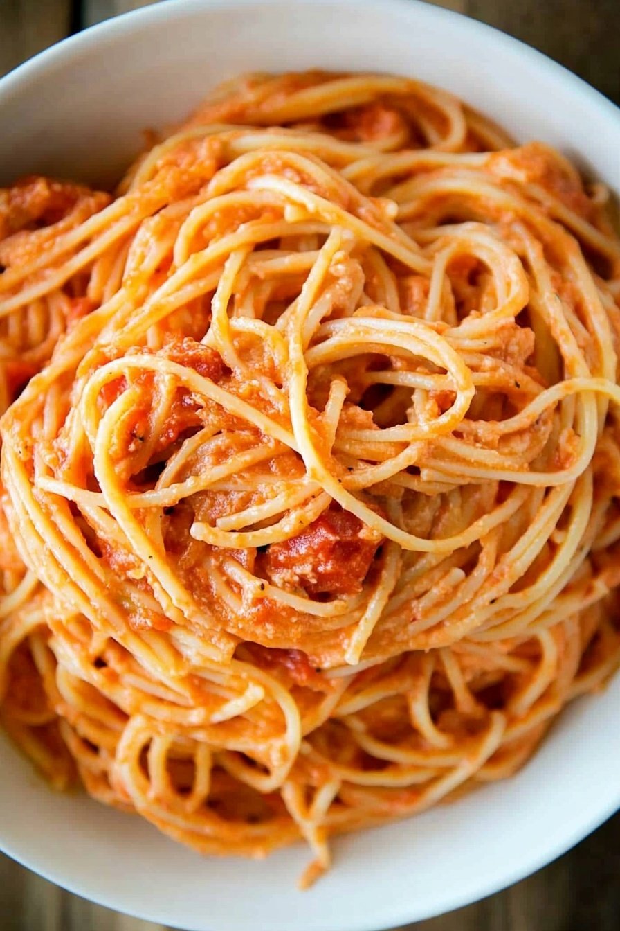 Easy Boursin and Tomato Pasta