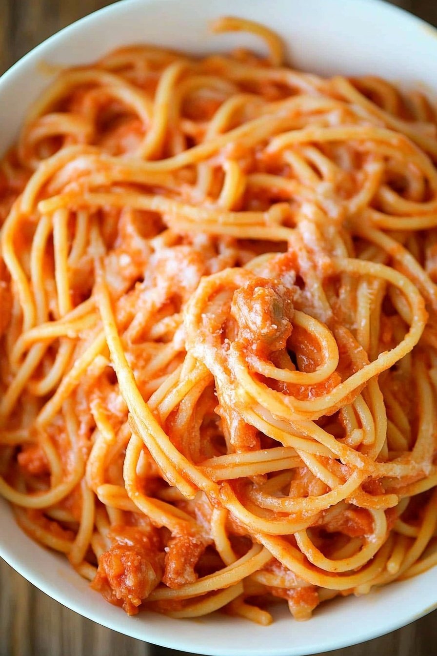 Easy Boursin and Tomato Pasta