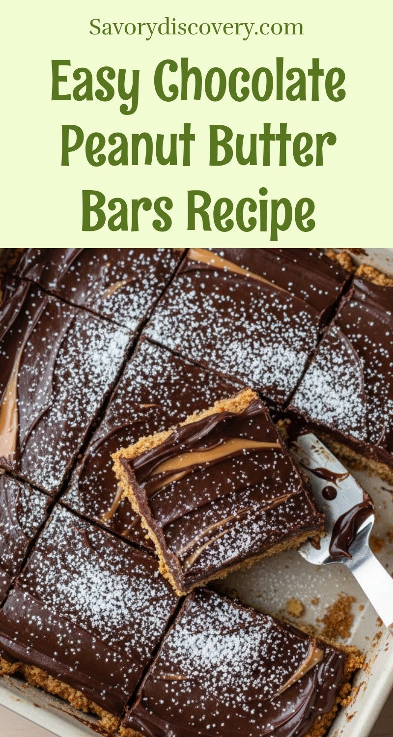 Easy Chocolate Peanut Butter Bars Recipe