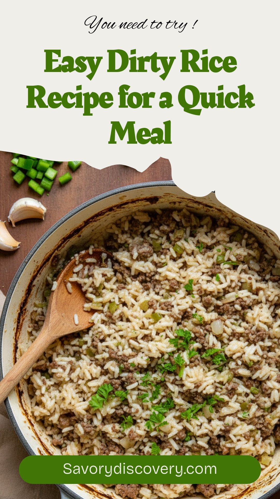 Easy Dirty Rice Recipe for a Quick Meal