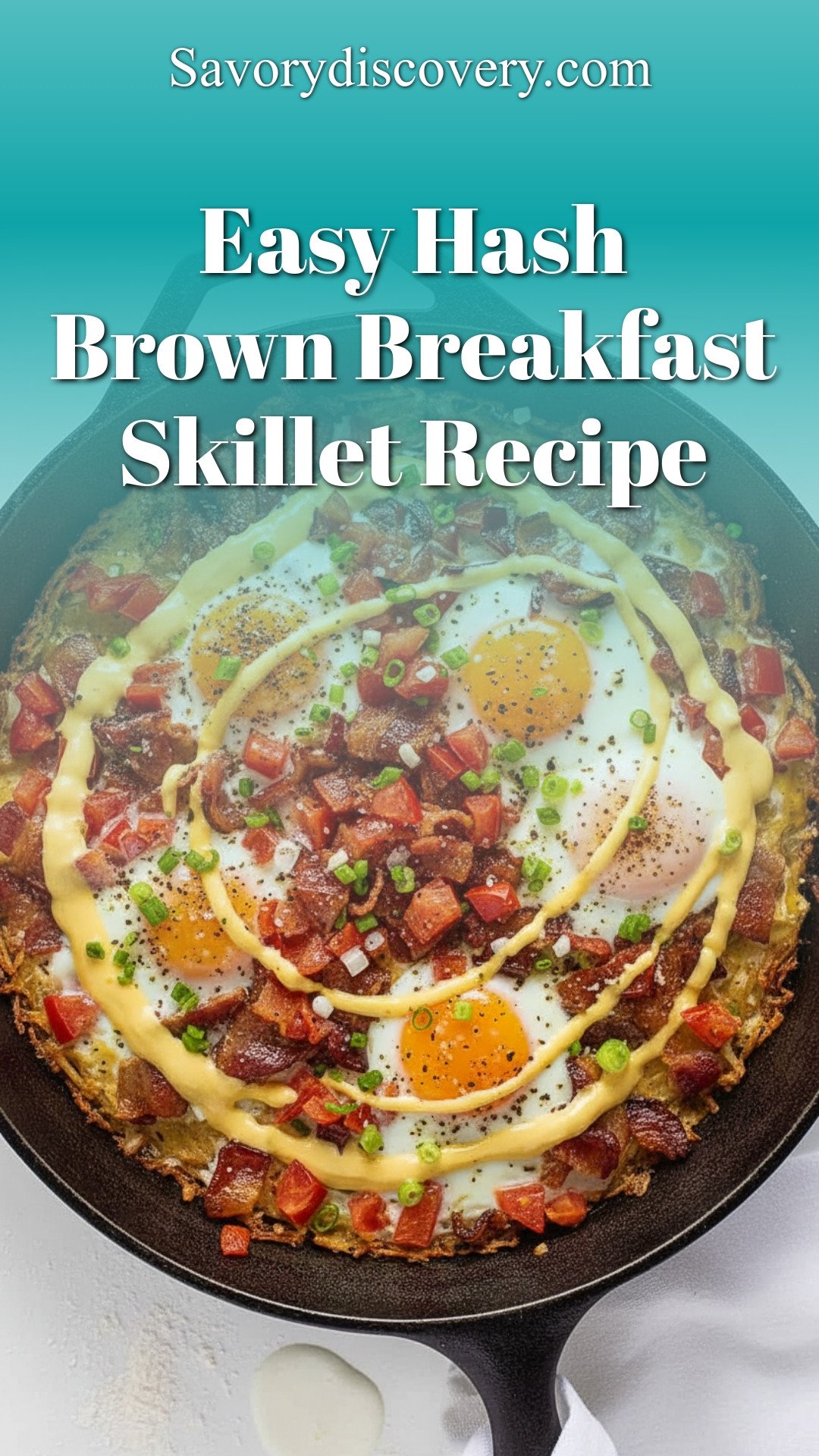 Easy Hash Brown Breakfast Skillet Recipe