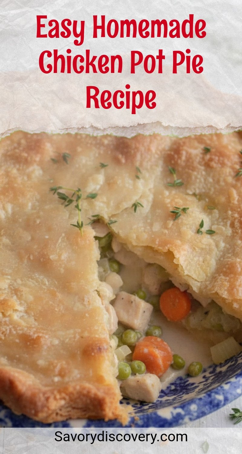 Easy Homemade Chicken Pot Pie Recipe