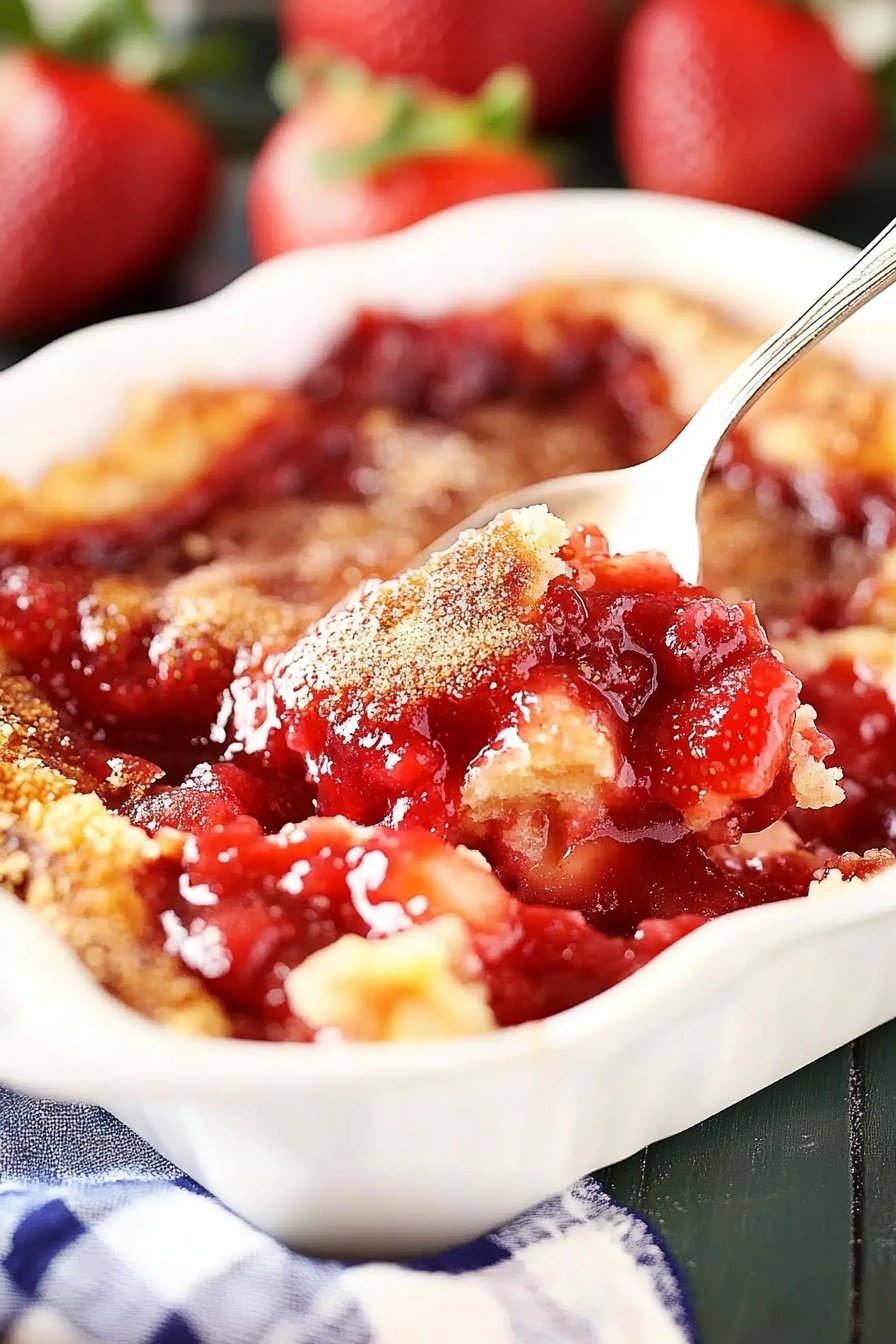 Easy Homemade Strawberry Dessert