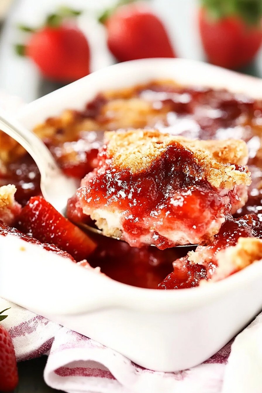 Easy Homemade Strawberry Dessert