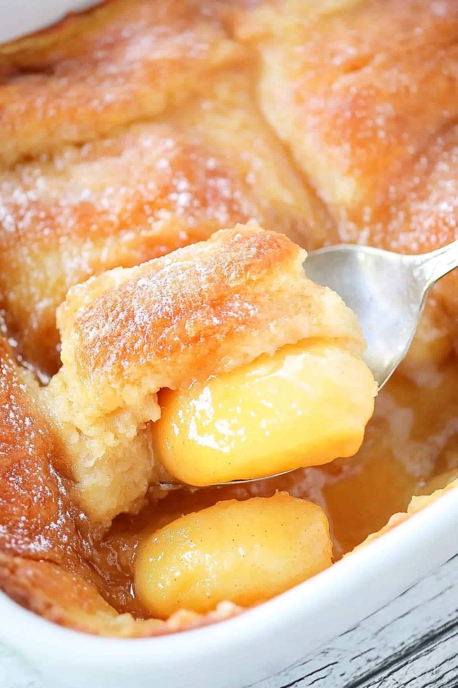 Easy Peach Dumpling Dessert Recipe