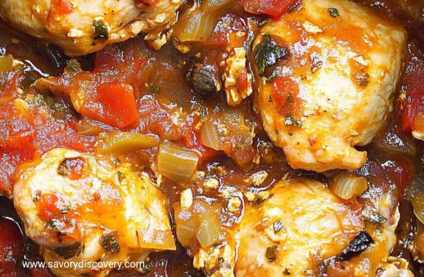 Easy Slow Cooker Italian Chicken Dinner