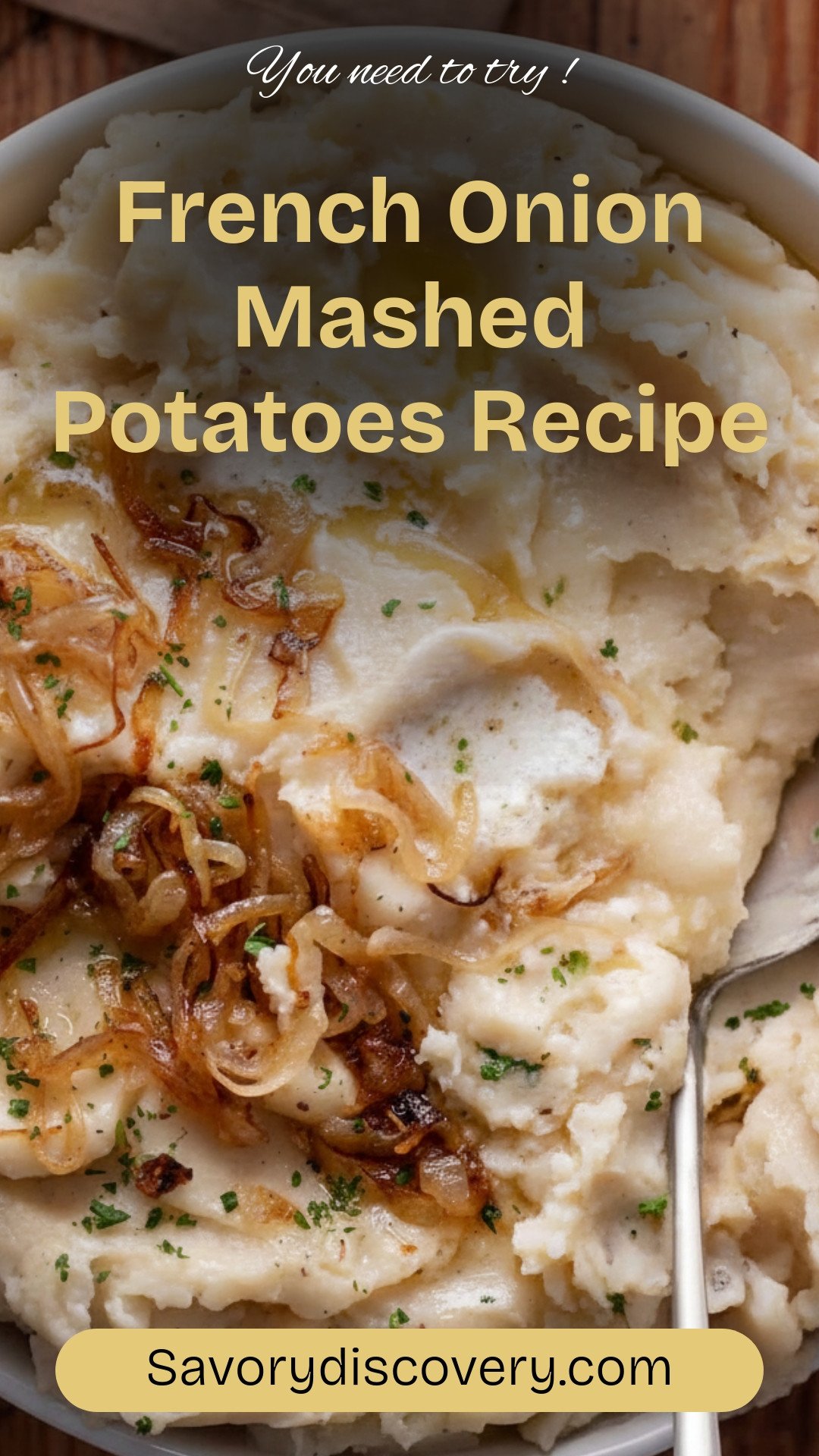 French Onion Mashed Potatoes Recipe