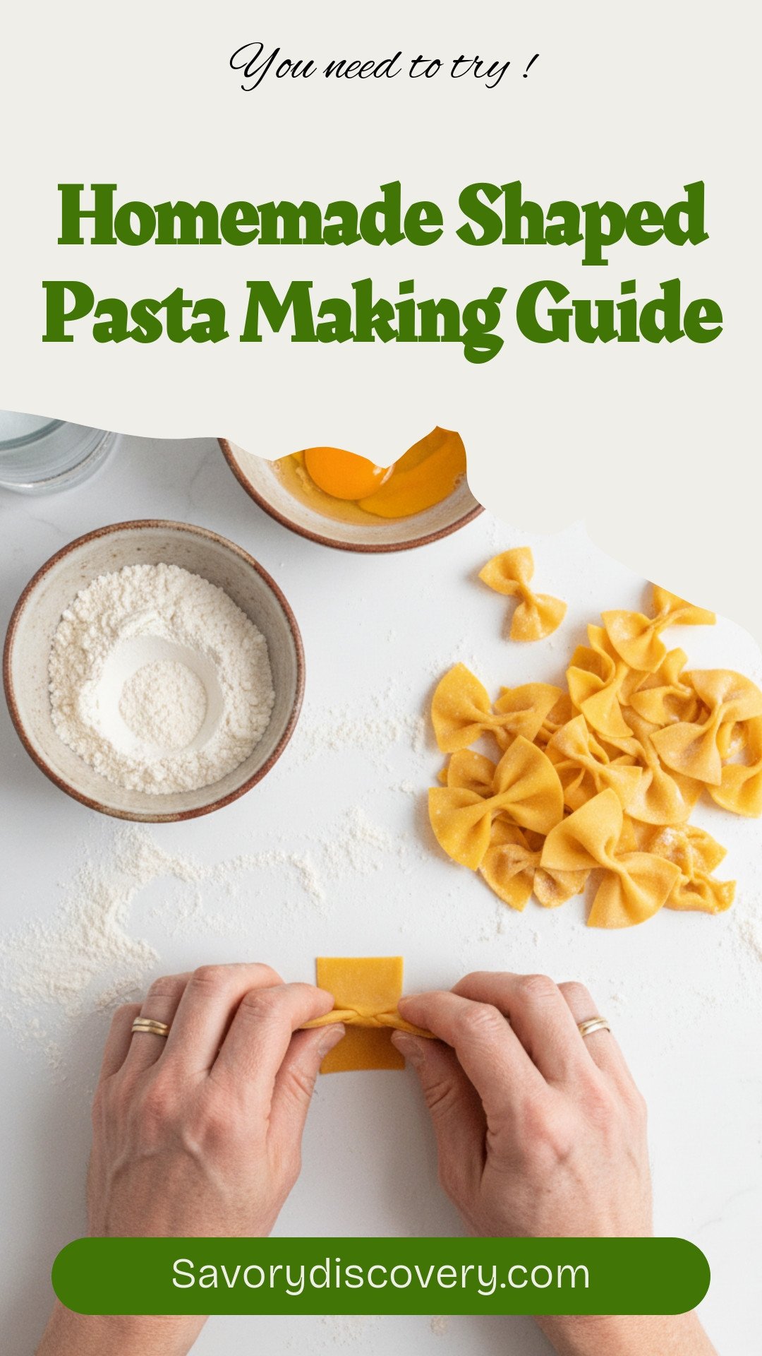 Homemade Shaped Pasta Making Guide