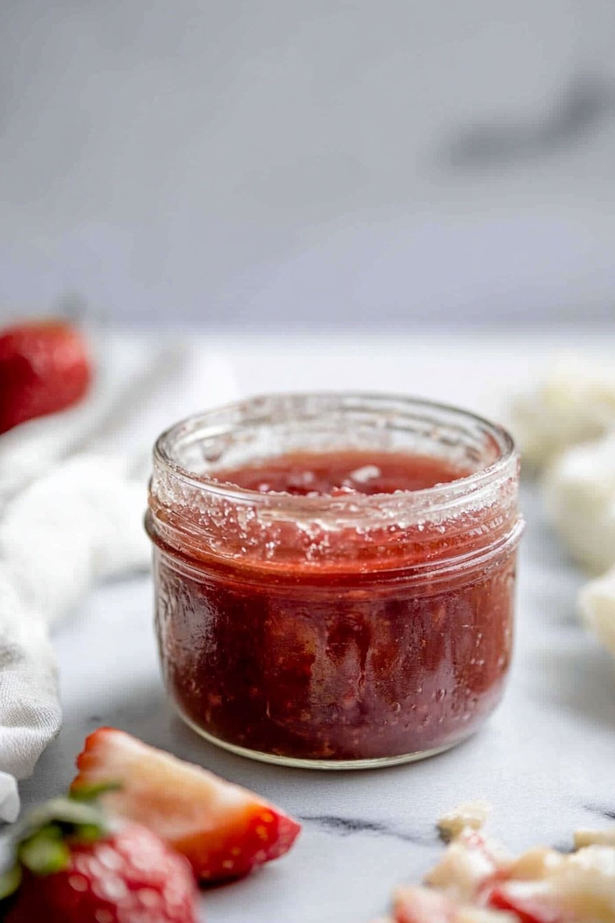 Honey Sweetened Strawberry Jam Recipe