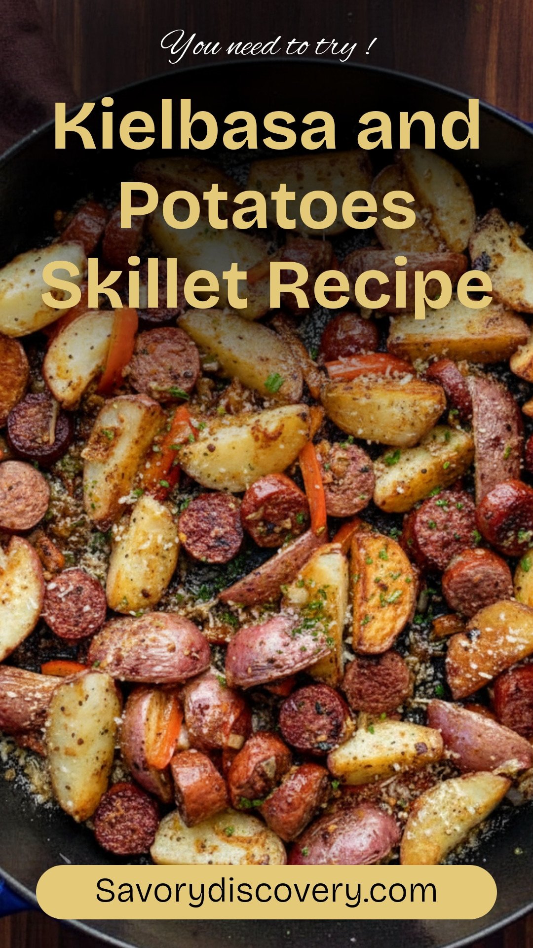 Kielbasa and Potatoes Skillet Recipe