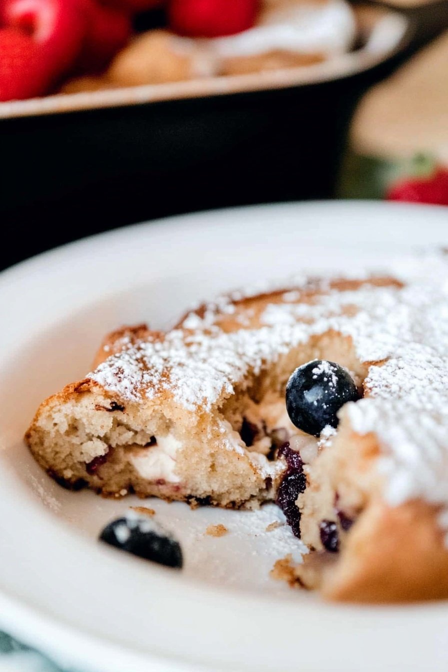 Mascarpone Stuffed Sourdough French Toast Bake