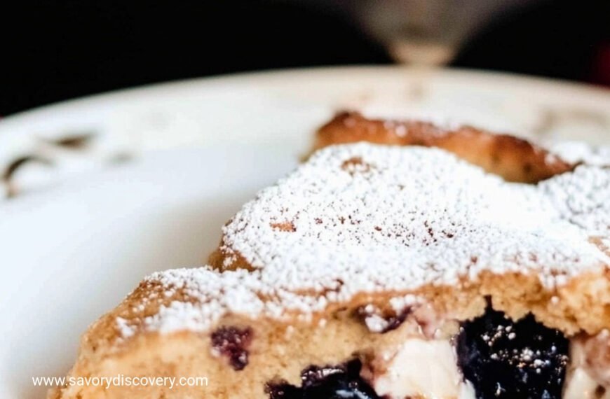 Mascarpone Stuffed Sourdough French Toast Bake