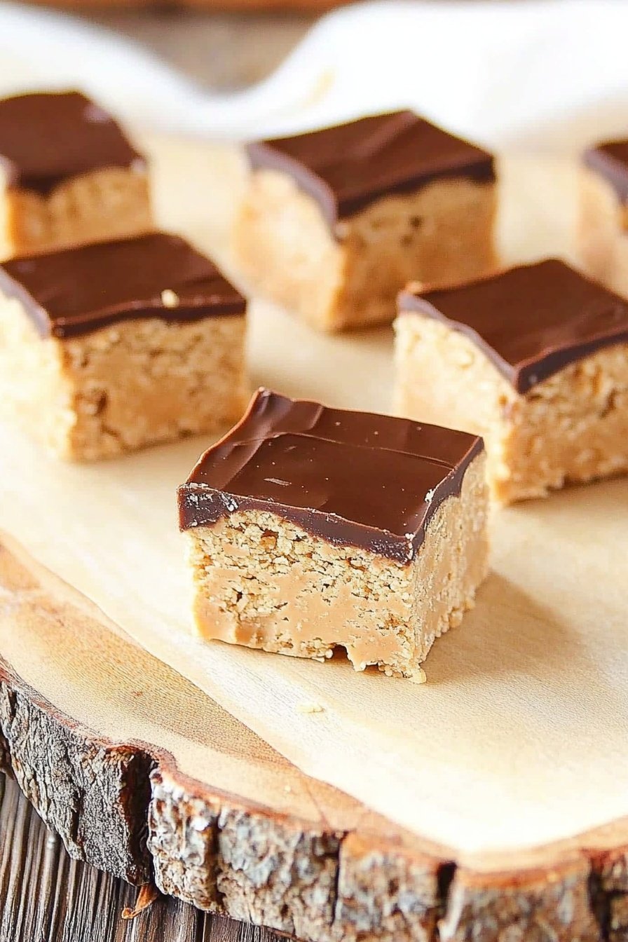 No-Bake Peanut Butter Snack Bars