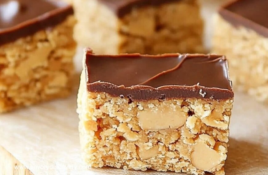 No-Bake Peanut Butter Snack Bars