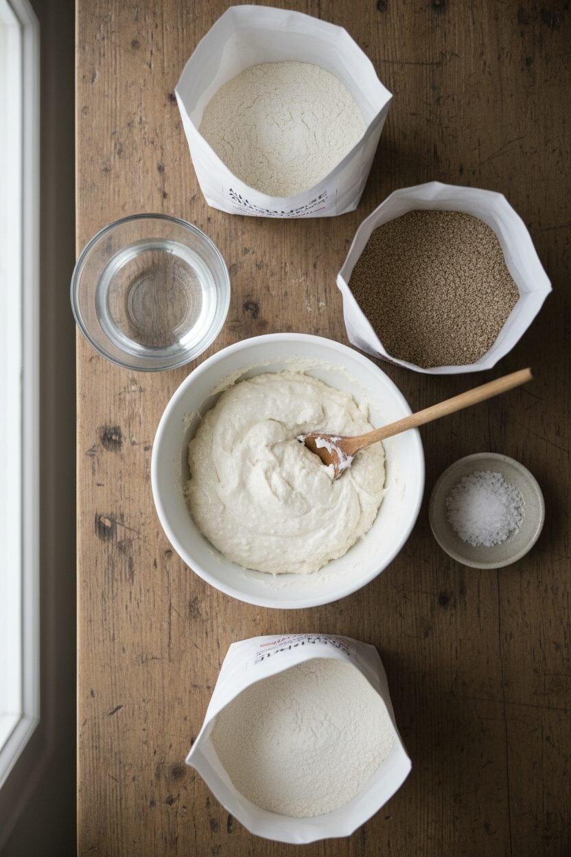 No-Knead Sourdough Bread Recipe for Beginners