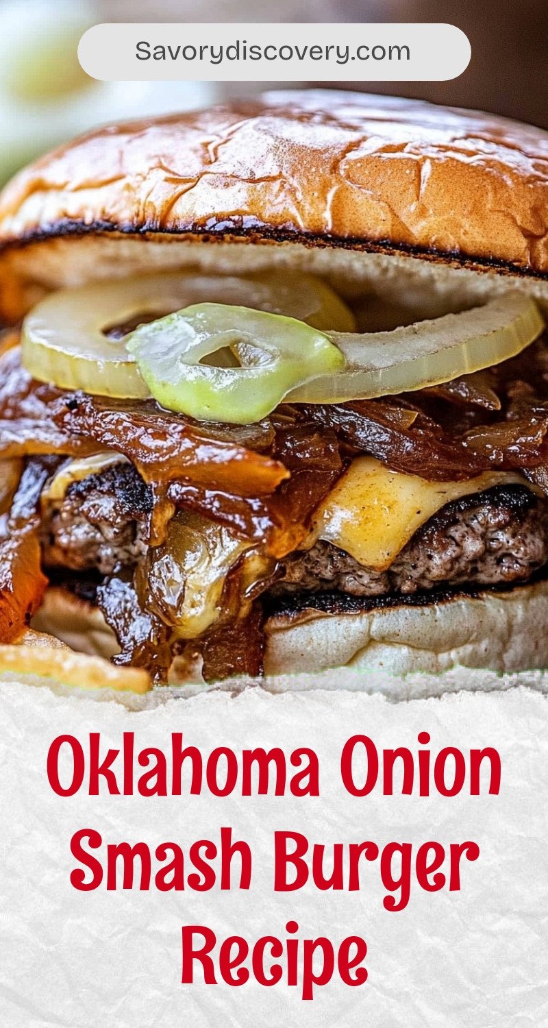 Oklahoma Onion Smash Burger Recipe
