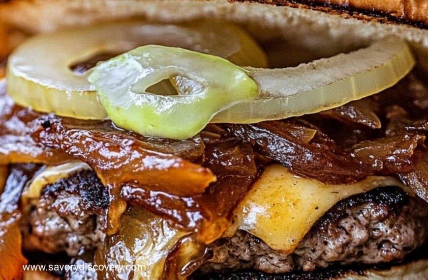 Oklahoma Onion Smash Burger Recipe